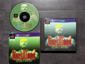 PS1 - Overblood - PlayStation 1 Adventure Game beschikbaar voor biedingen