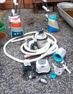 INTEX ZANDFILTERPOMP+ZOUTWATERSYSTEEM, Ophalen, Zo goed als nieuw