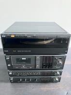 Philips Stereo Set - Platenspeler, Cassette, Tuner, Amp, Ophalen, Philips, Gebruikt, Cassettedeck