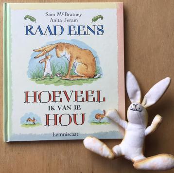 Raad eens hoeveel ik van je hou mét knuffel Hazeltje - ZGAN beschikbaar voor biedingen