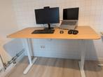 Ikea Bekant zit-sta bureau 160*80 cm zgan mittzon, Huis en Inrichting, Bureaus, Ophalen, Elektrisch, Zo goed als nieuw, Stabureau