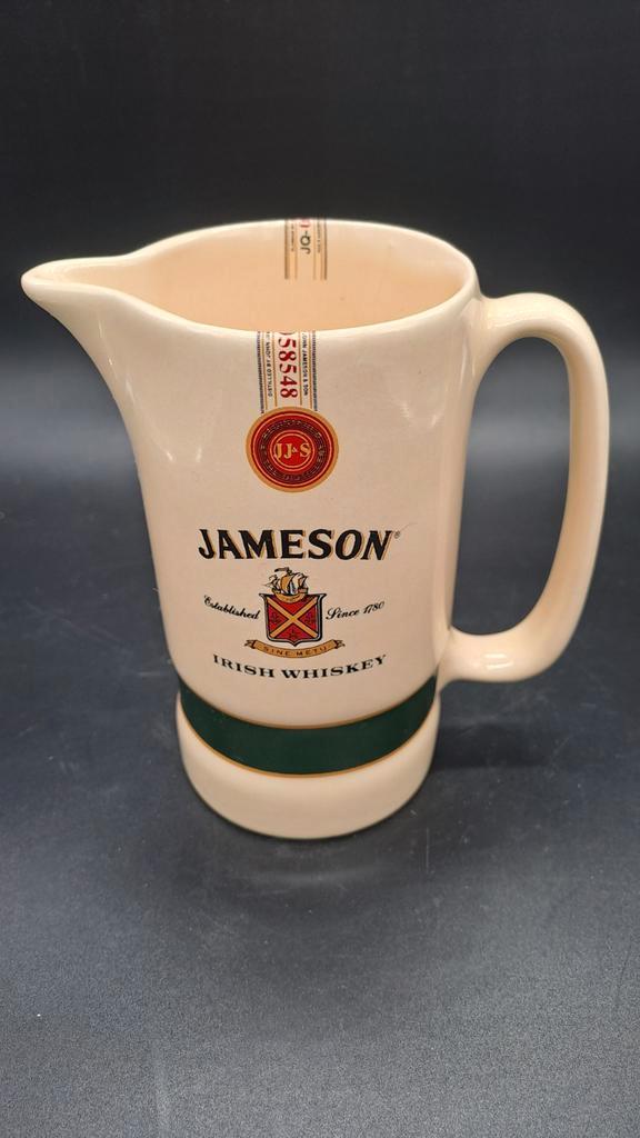 Jameson Irish Whiskey Waterkan  Eastgate Englan, Verzamelen, Merken en Reclamevoorwerpen, Gebruikt, Gebruiksvoorwerp, Ophalen of Verzenden