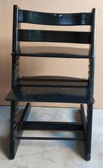 Tripp trapp stoel zwart, Ophalen, Gebruikt, Meegroeistoel