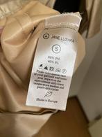Jane Lushka Blouse Goud Lederlook - Nieuw!, Kleding | Dames, Blouses en Tunieken, Ophalen of Verzenden, Nieuw, Maat 36 (S), Geel