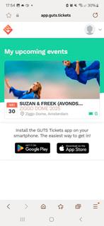 3 x staanplaats Suzan & Freek 30 mei 2025 Ziggo Dome, Tickets en Kaartjes, Eén persoon