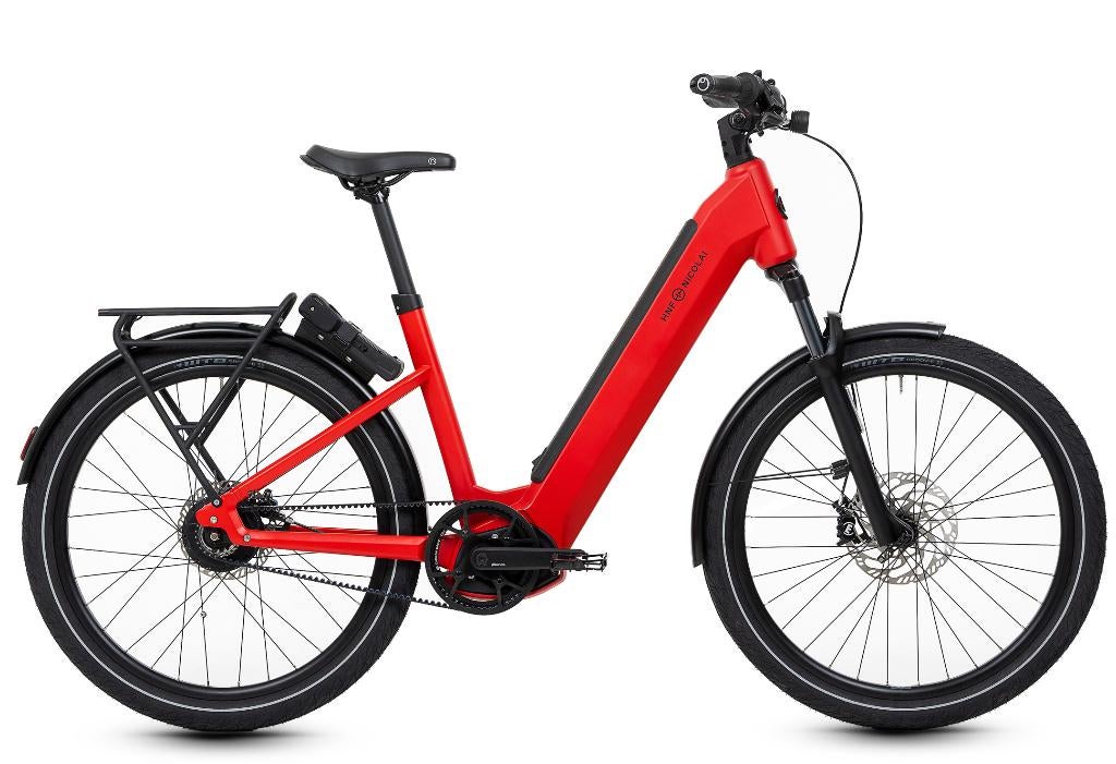 HNF Nicolai UD4 Dames Rood Mat M | Gratis bezorgd, Fietsen en Brommers, Overige merken, Duitsland, HNF, Nieuw