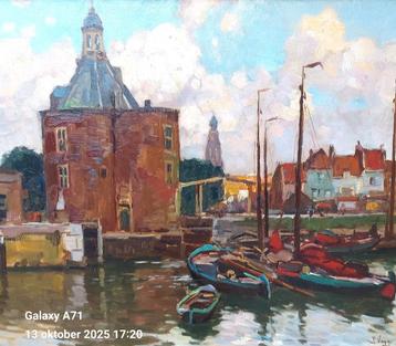 BEN VIEGERS ( 1886-1947 ) HAVEN ENKHUIZEN beschikbaar voor biedingen