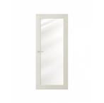 Moderne witte binnendeur met veiligheidsglas stomp opdek, Doe-het-zelf en Verbouw, Deuren en Horren, Nieuw, 80 tot 100 cm, Ophalen of Verzenden