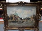 TOPSCHILDERIJ AMSTERDAM met ZICHT op de LUTHERSE KERK, Antiek en Kunst, Ophalen of Verzenden