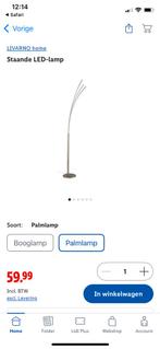 Lamp, Huis en Inrichting, Lampen | Vloerlampen, Ophalen of Verzenden, Zo goed als nieuw, 150 tot 200 cm