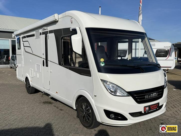 Hymer B678 DL SOLAR/FIETSLIFT/MAXXFAN, Caravans en Kamperen, Campers, Bedrijf, tot en met 4, Integraal, Hymer, Diesel, Handgeschakeld