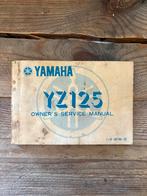 Yamaha YZ125 Handleiding, Ophalen of Verzenden, Yamaha