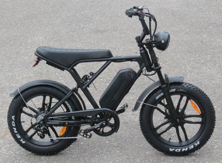 Ouxi H9 fatbike  zwart nieuw, Fietsen en Brommers, Elektrische fietsen, Nieuw, Overige merken, 59 cm of meer, 50 km per accu of meer
