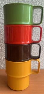 Mepal Rosti Classic: 4x beker 314  (retro/vintage), Caravans en Kamperen, Kampeeraccessoires, Lochem, Ophalen of Verzenden, Zo goed als nieuw