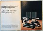 Advertentie 1973 Telefunken Hifi Stereo 6060, 1960 tot 1980, Knipsel(s), Buitenland, Verzenden