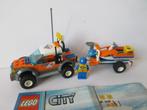 7737, Lego City, kustwacht 4WD & Jet Scooter., Ophalen of Verzenden, Zo goed als nieuw, Complete set, Lego