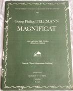 Telemann Magnificat bladmuziek, Gebruikt, Ophalen of Verzenden, Artiest of Componist, Klassiek