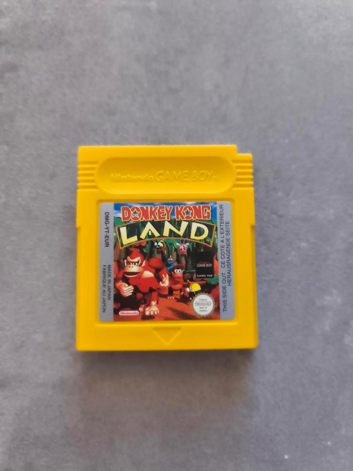 Donkey Kong Land voor de GameBoy, Spelcomputers en Games, Games | Nintendo Game Boy, Zo goed als nieuw, Avontuur en Actie, 1 speler