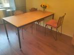 Karamelbruine eettafel / bureau, Huis en Inrichting, Tafels | Eettafels, Ophalen, 50 tot 100 cm, Zo goed als nieuw, 150 tot 200 cm