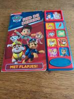 Paw Patrol Red de Dieren! Geluidenboek, Boeken, Nickelodeon, Ophalen of Verzenden, Zo goed als nieuw, 2 tot 3 jaar