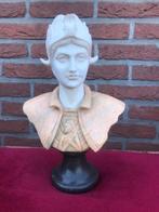 prachtige marmeren buste in art-deco stijl, Antiek en Kunst, Kunst | Beelden en Houtsnijwerken, Ophalen of Verzenden
