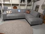 MOOIE NIEUWE GRIJZE HOEKBANK VOOR ZEER SCHERPE PRIJS, Ophalen, Nieuw, Stof, MODERN