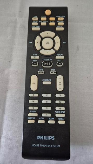 Philips home theater system afstandsbediening  beschikbaar voor biedingen
