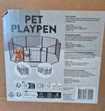 Puppyren, hondenren, kattenren, dierenspeelplek, bench, Dieren en Toebehoren, Ophalen, Nieuw