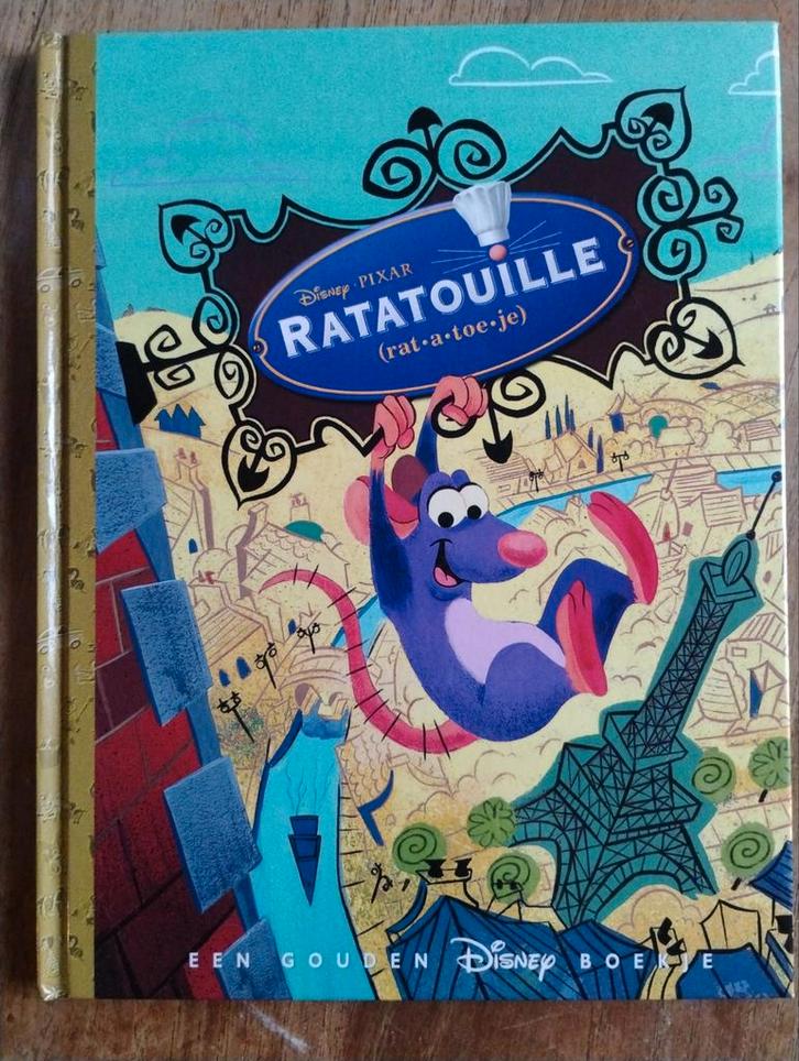 Ratatouille - Een Gouden Disney Boekje, Boeken, Kinderboeken | Jeugd | onder 10 jaar, Zo goed als nieuw, Sprookjes, Ophalen of Verzenden