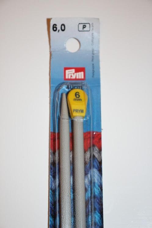 PRYM breinaalden - 40cm / 6mm #3502, Hobby en Vrije tijd, Breien en Haken, Nieuw, Breien, Naald, Ophalen of Verzenden