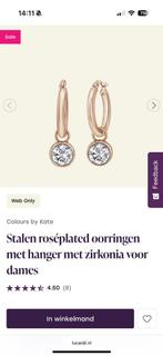 Nieuwe dames oorbellen lucardi, Overige materialen, Hangers, Nieuw, Roze