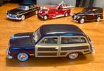 Ford Woody Wagon Motormax 1:24, Hobby en Vrije tijd, Modelauto's | 1:24, Ophalen of Verzenden, Zo goed als nieuw