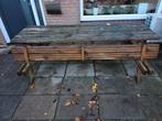 Houten picknicktafel GRATIS, Tuin en Terras, Ophalen of Verzenden, Gebruikt, Rechthoekig, Hout