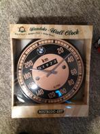 bmw klok nieuw in verpakking. leuk voor garage, mancave, Ophalen of Verzenden, Nieuw, Wandklok