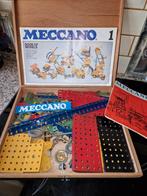 vintage Meccano doos met bouwaanleiding igst, Ophalen of Verzenden, Gebruikt