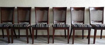 6 BANNINK JUGENDSTIL EETKAMER STOELEN beschikbaar voor biedingen