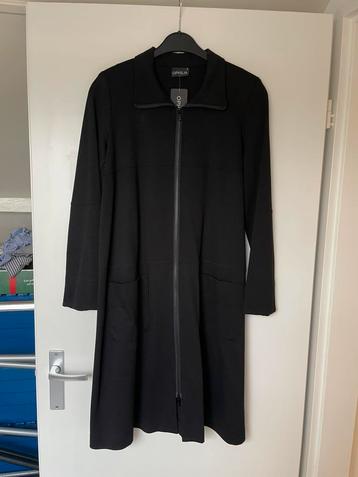 Nieuwe zwarte 2way zipper vest van ophilia 56/58 beschikbaar voor biedingen