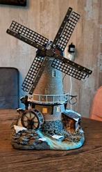 Kerstdorp Molen met Licht en Bewegende Wieken, Diversen, Kerst, Ophalen of Verzenden, Gebruikt
