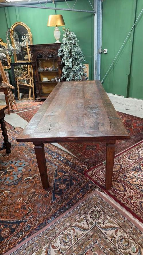 Franse boeren eettafel 300 x 101 cm, Antiek en Kunst, Antiek | Meubels | Tafels, Ophalen