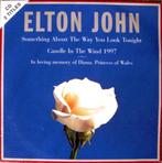 ELTON JOHN - SOMETHING ABOUT THE WAY YOU LOOK TONIGHT (CD-SI, Cd's en Dvd's, Cd Singles, Pop, 1 single, Ophalen of Verzenden, Zo goed als nieuw