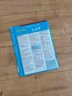 Werkwoordenwijzer Latijn - uitklapkaart, Ophalen of Verzenden, Zo goed als nieuw, Overige niveaus, Nederlands