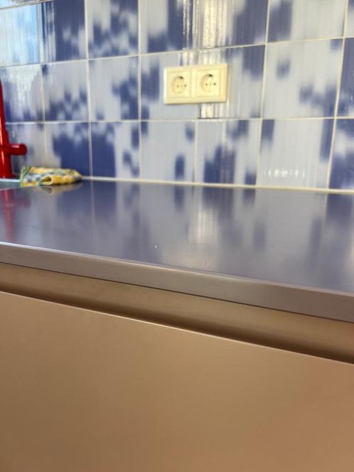 Aanrechtblad GetaCore paars 2.35, Huis en Inrichting, Keuken | Keukenelementen, Zo goed als nieuw, Minder dan 100 cm, Overige kleuren