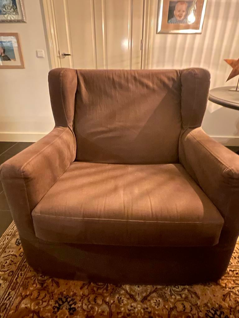 Comfortabele Love Seat, Ophalen, Gebruikt, Stof, 75 tot 100 cm