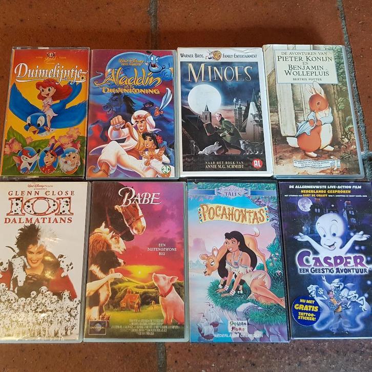 kinder videobanden, Cd's en Dvd's, VHS | Kinderen en Jeugd, Gebruikt, Overige typen, Alle leeftijden, Ophalen of Verzenden