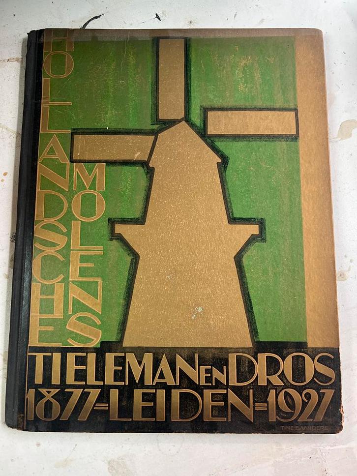 Zeldzaam Jubileumboek Hollandsche Molens (1927) - Tine Baand, Antiek en Kunst, Antiek | Boeken en Bijbels, Verzenden