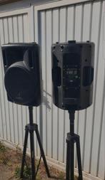 JB SYSTEMS VIBE- Passieve Speakers met Stands, Gebruikt, 120 watt of meer, Front, Rear of Stereo speakers, Ophalen