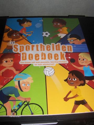 Spelletjes Boek v.d. Jeugd rond de 10 jaar-Thema Sporthelden