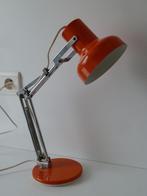 vintage lamp retro bureaulamp space age classic schoollamp, Ophalen of Verzenden, Gebruikt, Metaal, Minder dan 50 cm