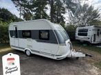 Hobby De Luxe 440 SF VOORTENT/MOVER/SAT, Caravans en Kamperen, Caravans, Hobby, Bedrijf, Treinzit, Overige typen