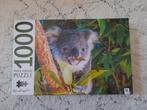 Jigsaw puzzel koala australia, 1000 stukjes, Ophalen of Verzenden, 500 t/m 1500 stukjes, Legpuzzel, Zo goed als nieuw